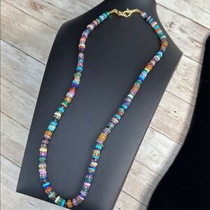 Multi Gemstone Beaded Necklace